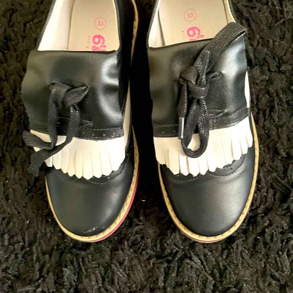 Toddler girls oxfords
